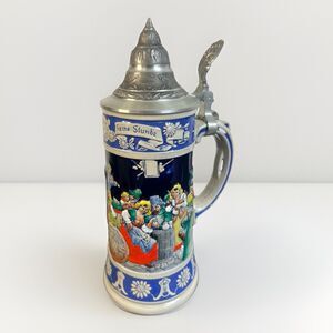 Limited Edition Thewalt Beer Stein Town Hall Cellar Scene Made in Germany #288
